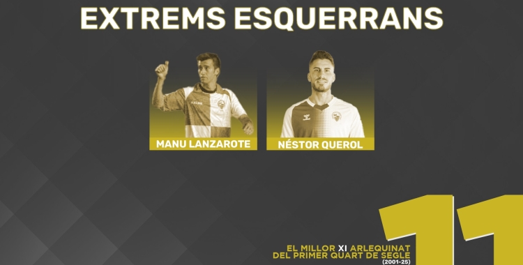 Els dos extrems esquerrans nominats