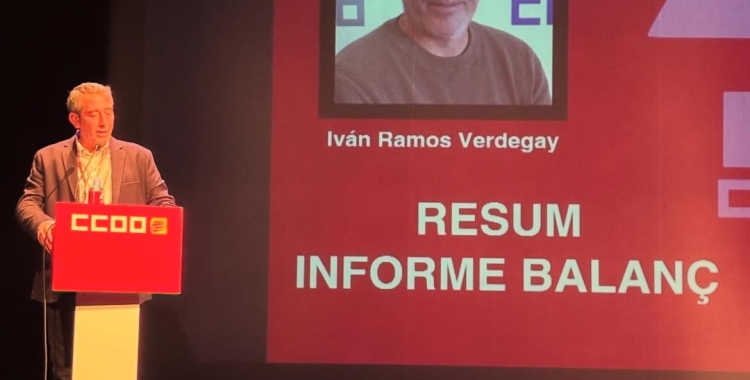 Iván Ramos durant el Congrés | Cedida