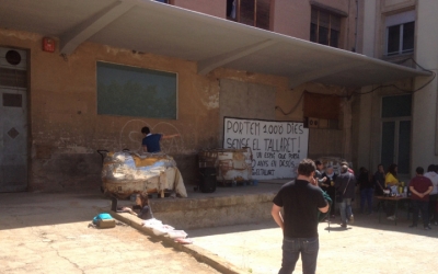 Pati de Cal Balsach. Ràdio Sabadell