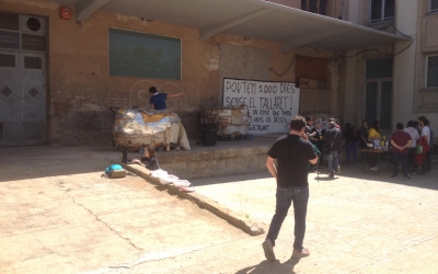 Vista del Pati de Cal Balsach. Foto: Ràdio Sabadell