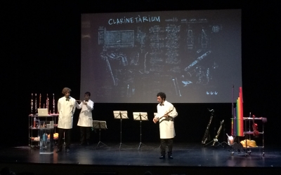Un moment de l'espectacle aquest mati