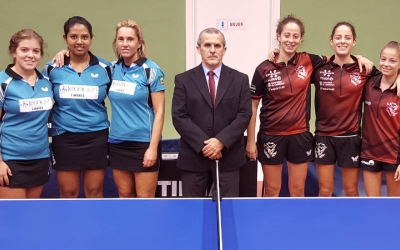 Imatge d'un dels últims partits jugats per l'antic equip femení de Falcons