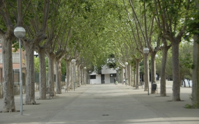 Passeig de Cal Jepó a Hostafrancs. Foto: Ràdio Sabadell
