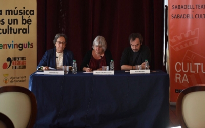 Presentació de la temporada de música de cambra al Teatre Principal. 