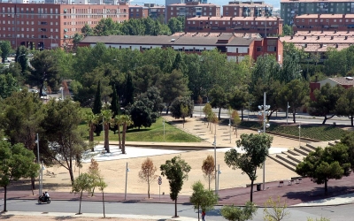 Imatge d'una de les zones urbanitzades del Parc del Nord | Foto: Ajuntament de Sabadell