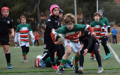 Imatge d'un dels partits de la trobada feta a Sabadell