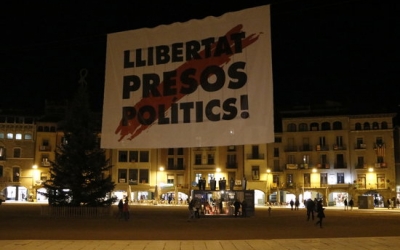 Acció d'un poble empresonat a Vic | ACN 