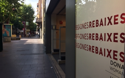 Entrada d'un comerç a la Rambla | Helena Molist