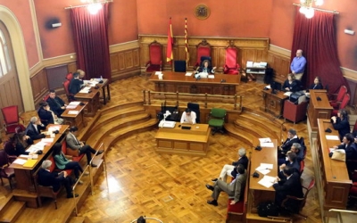 Sala de vistes del TSJC | ACN