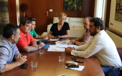 Diversos regidors reunits aquest matí | Ajuntament de Sabadell
