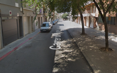 Les obres del carrer Duran i Sors comencen demà dilluns | Google Maps