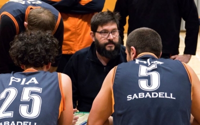 El conjunt de Jaume Prat va aconseguir un triomf molt valuós. | Txell Domènceh - @BasquetPia