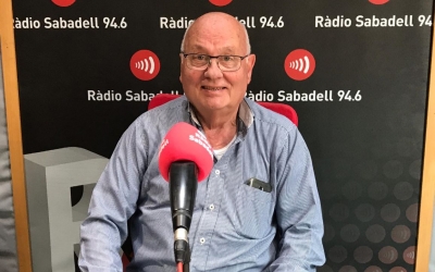 Miquel Borràs és el president de la Unió Ciclista de Sabadell. | Adrián Arroyo