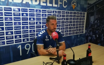 Ángel Martínez ha comparegut en roda de premsa aquest migdia. | Sergi Park