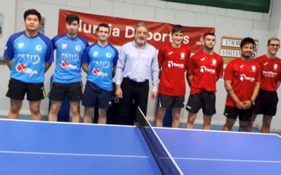 Només contra el líder Tranvía de Murcia va claudicar el Club | CNS Tennis Taula
