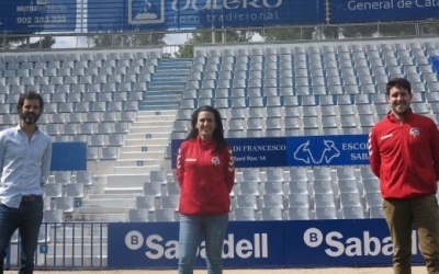 Rodríguez, en la seva presentació al Sabadell | CE Sabadell