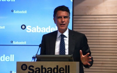 Jaume Guardiola, conseller delegat del Banc Sabadell | ACN