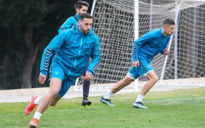 Álvaro Vázquez, en un entrenament aquesta setmana | CES