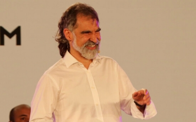 Jordi Cuixart en un acte d'Òmnium Cultural, el 12 de maig del 2021 | ACN