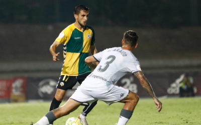 Samu Araújo es va enfrontar al playoff d'ascens contra el Sabadell | Cedida