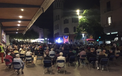 Un moment de l'acte aquest vespre | Ràdio Sabadell
