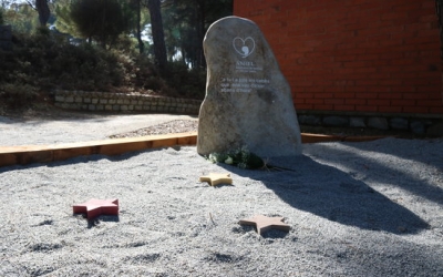 Imatge del memorial dedicat al dol perinatal que s'ha instal·lat al cementiri de Sant Cugat del Vallès | ACN