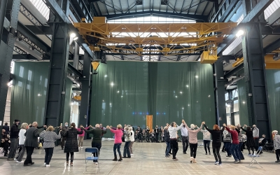 Un moment de la ballada a Fira Sabadell | Ràdio Sabadell