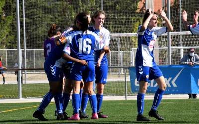 Moment de la celebració d'un gol de les arlequinades | CE Sabadell