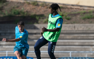 Moha Keita, el dia abans de lesionar-se | Roger Benet