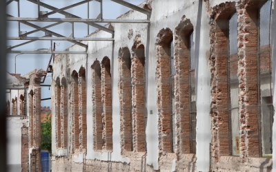 La fàbrica Sallarès i Deu, on es vol fer la biblioteca | Júlia Ramon