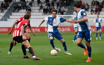 Baena, en el duel a Lezama del curs passat | Roger Benet