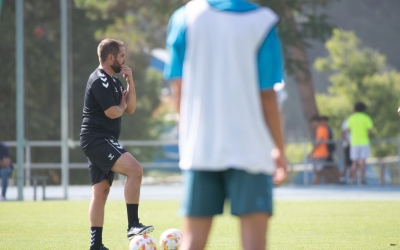 Miki Lladó, en un entrenament | Roger Benet