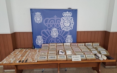 Cocaïna decomissada per la Policia Nacional | Cedida