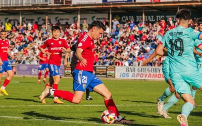 Aitor Pascual va fer dos gols contra el Barça Atlètic | CD Teruel