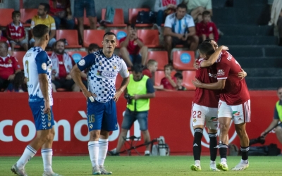A la primera volta, el Nàstic es va imposar 2-0 | Roger Benet
