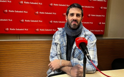 Adrià Salas, en una entrevista a Ràdio Sabadell | Mireia Sans