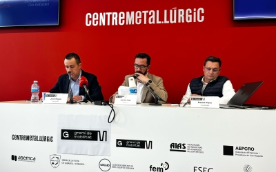 Els representants del Gremi en la presentació de la Fira | Mireia Sans
