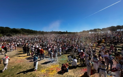 La festa Holi del Parc Catalunya | Pere Gallifa