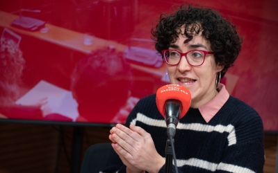 Anna Lara en una entrevista a Ràdio Sabadell | Roger Benet