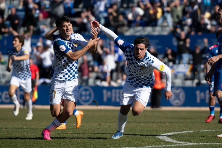 Abde celebra el gol