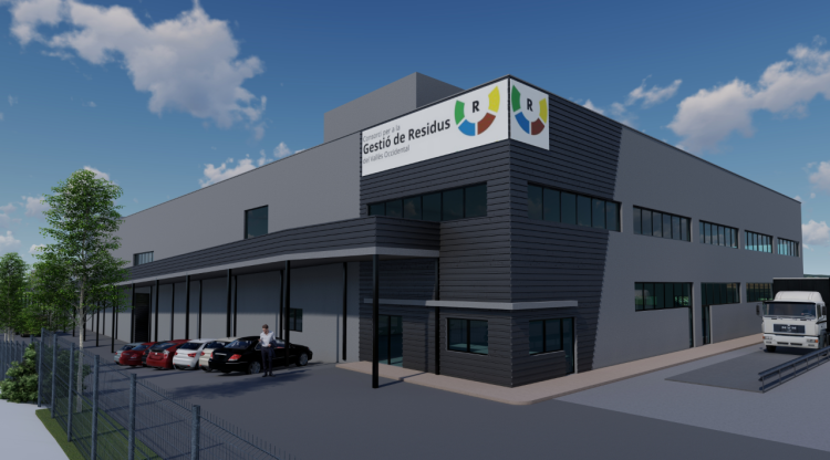 Render de la futura planta
