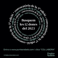 'Puntes Rebels' necessita voluntaris per les comissions i dones pel calendari de 2023