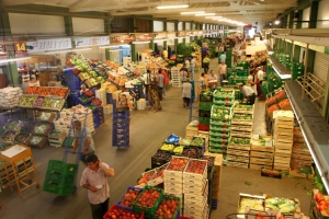 Vista interior del Mercat 