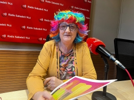 Palmira Gabernet, de l'Associació a Ràdio Sabadell | Mireia Sans