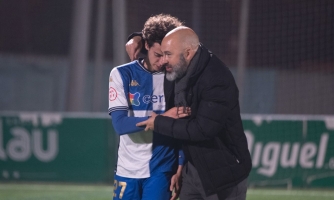 Javi Morcillo i David Movilla amb el CE Sabadell