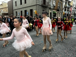 Un dels moments de la rua de Carnaval 