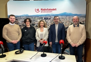 Els portaveus a Ràdio Sabadell | Mireia Sans